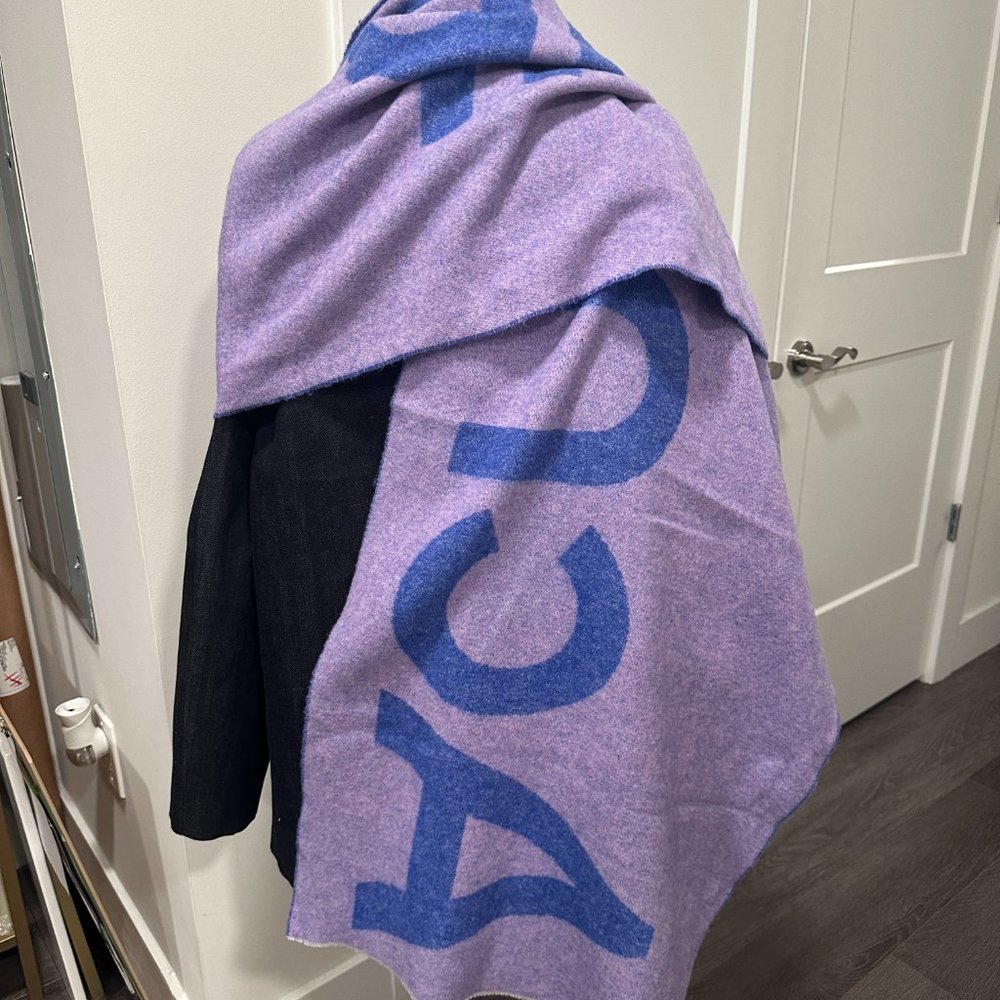 Acne Studios Toronty Logo Scarf - Picture 4 of 4